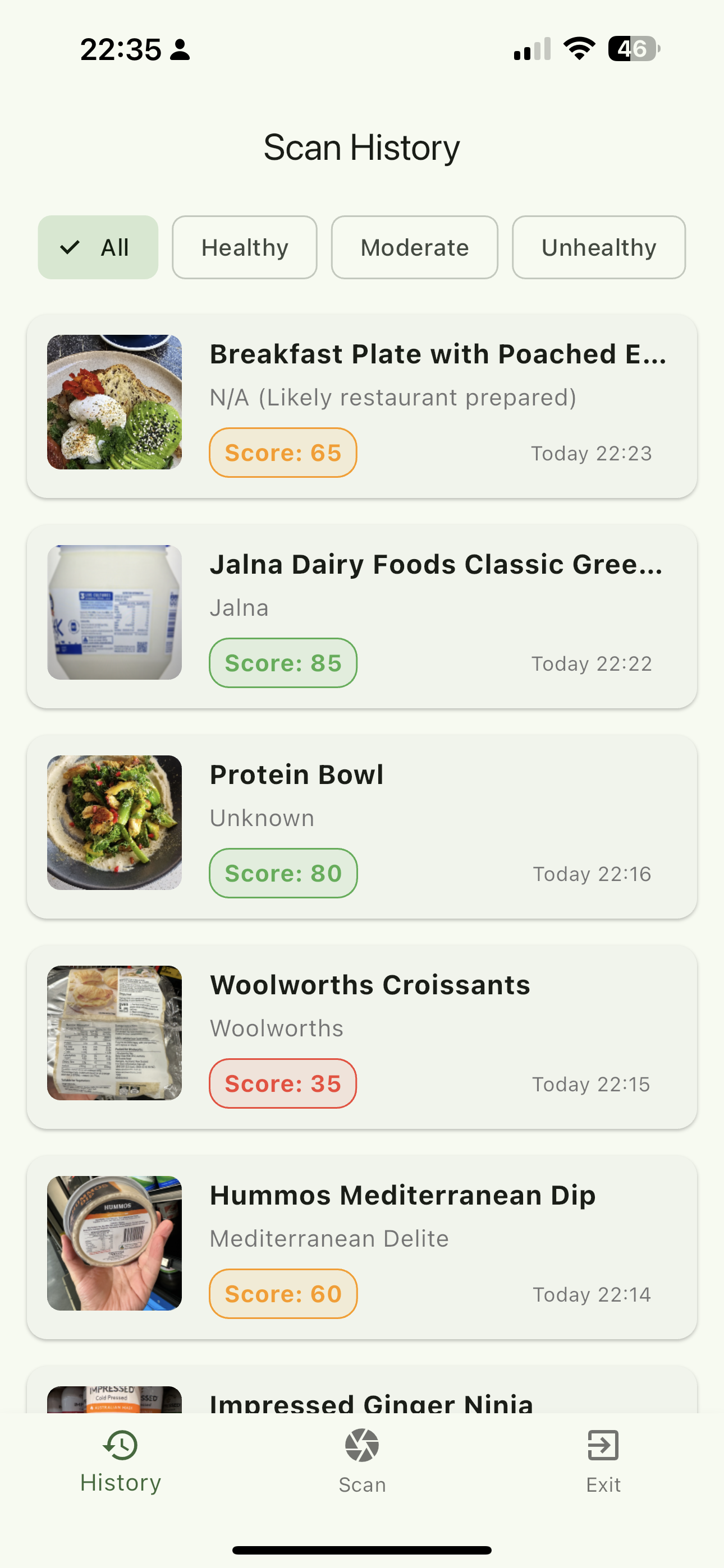 IsItHealthy App Preview